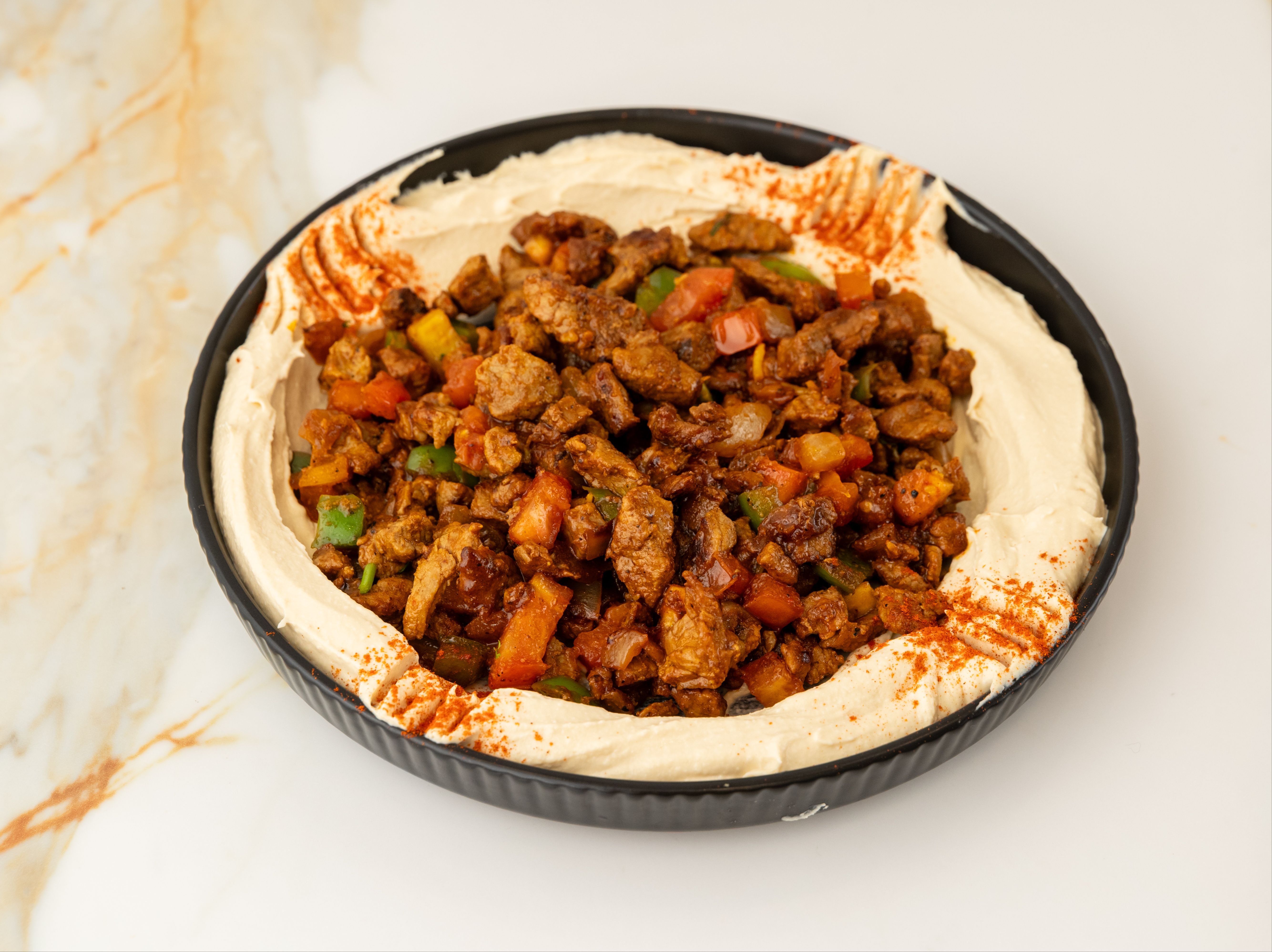 Hummus W Beef.