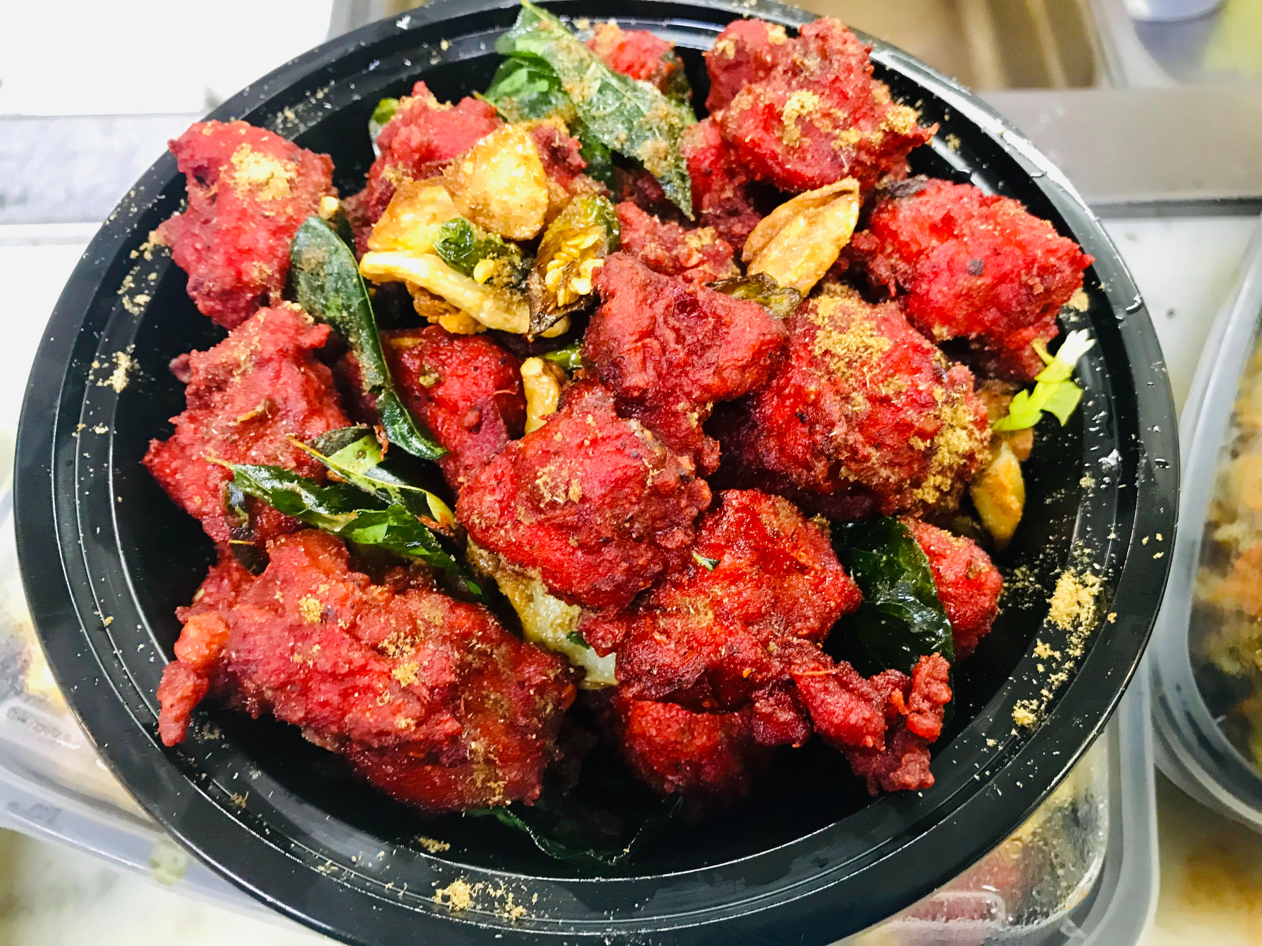 Andhra Chicken Pakoda.