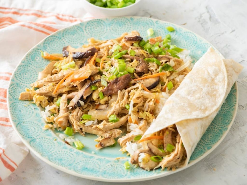 Chicken Mu Shu / Gà Mù Xú / 木须鸡.