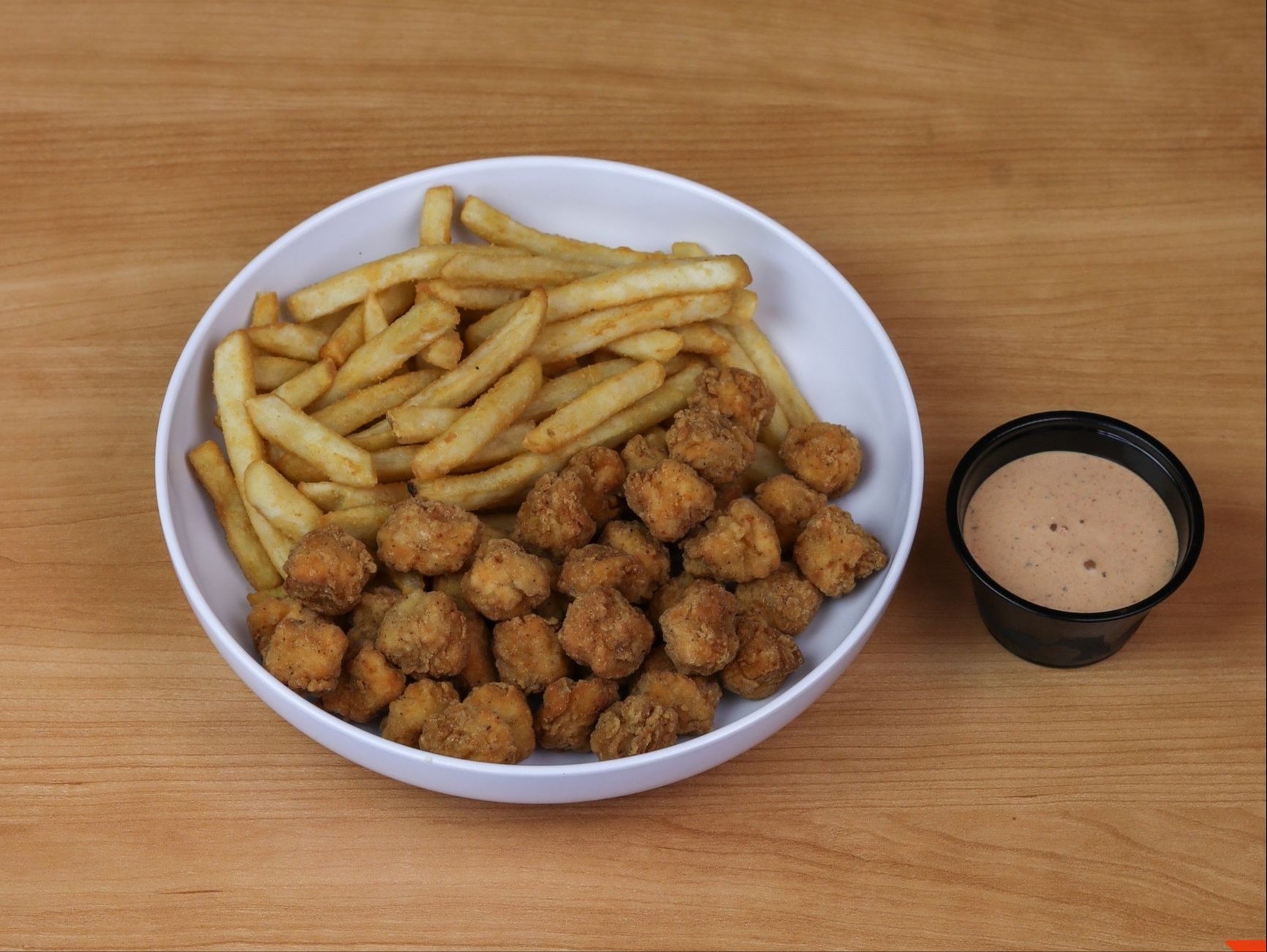 Popcorn Chicken & Fries