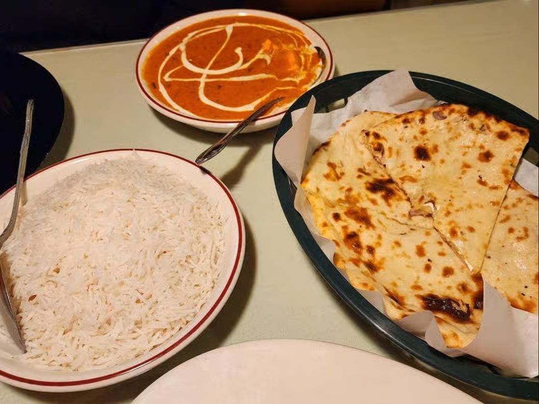 Paneer Naan.