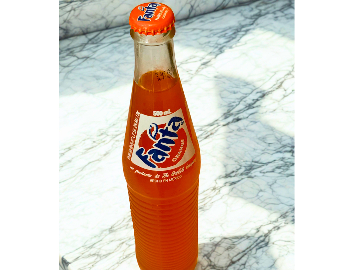 Fanta Medio Litro.
