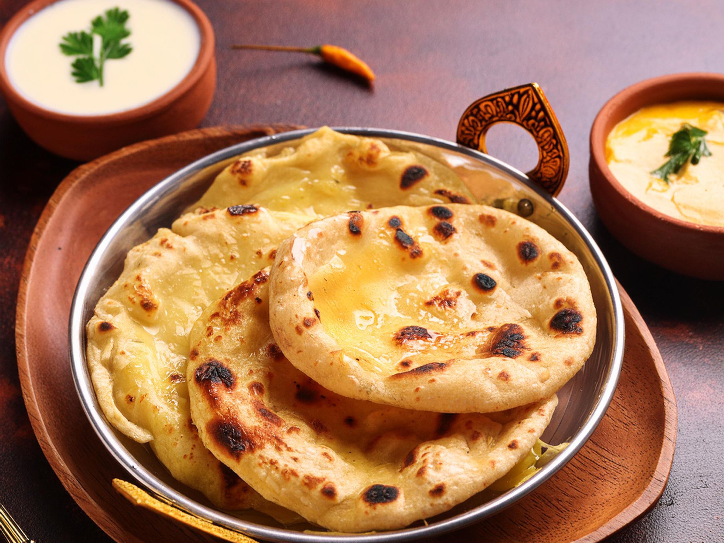 Butter Naan.
