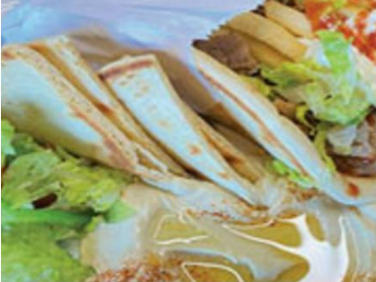 Gyro Supreme  plate.