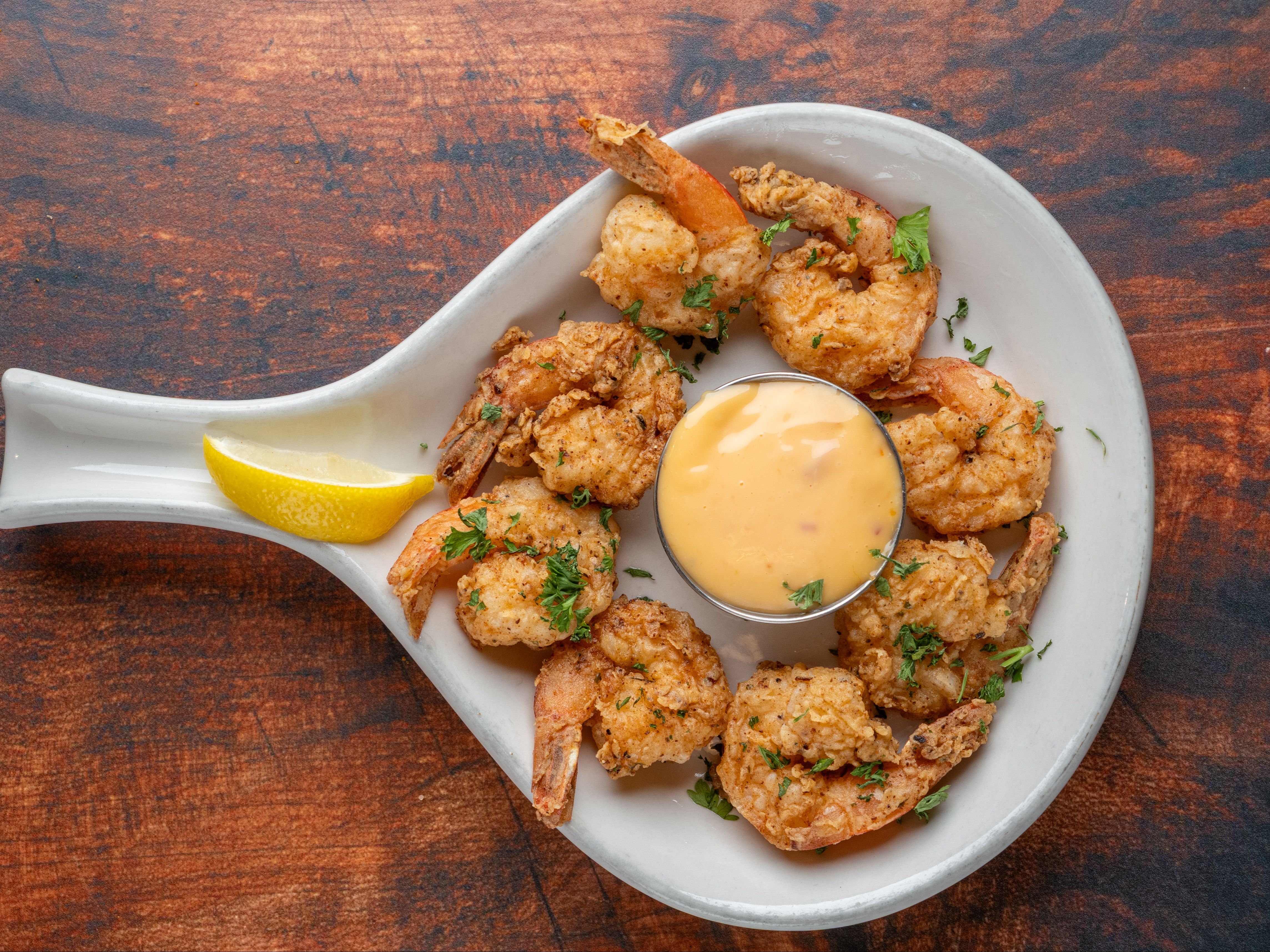 Delta Fried Shrimp.