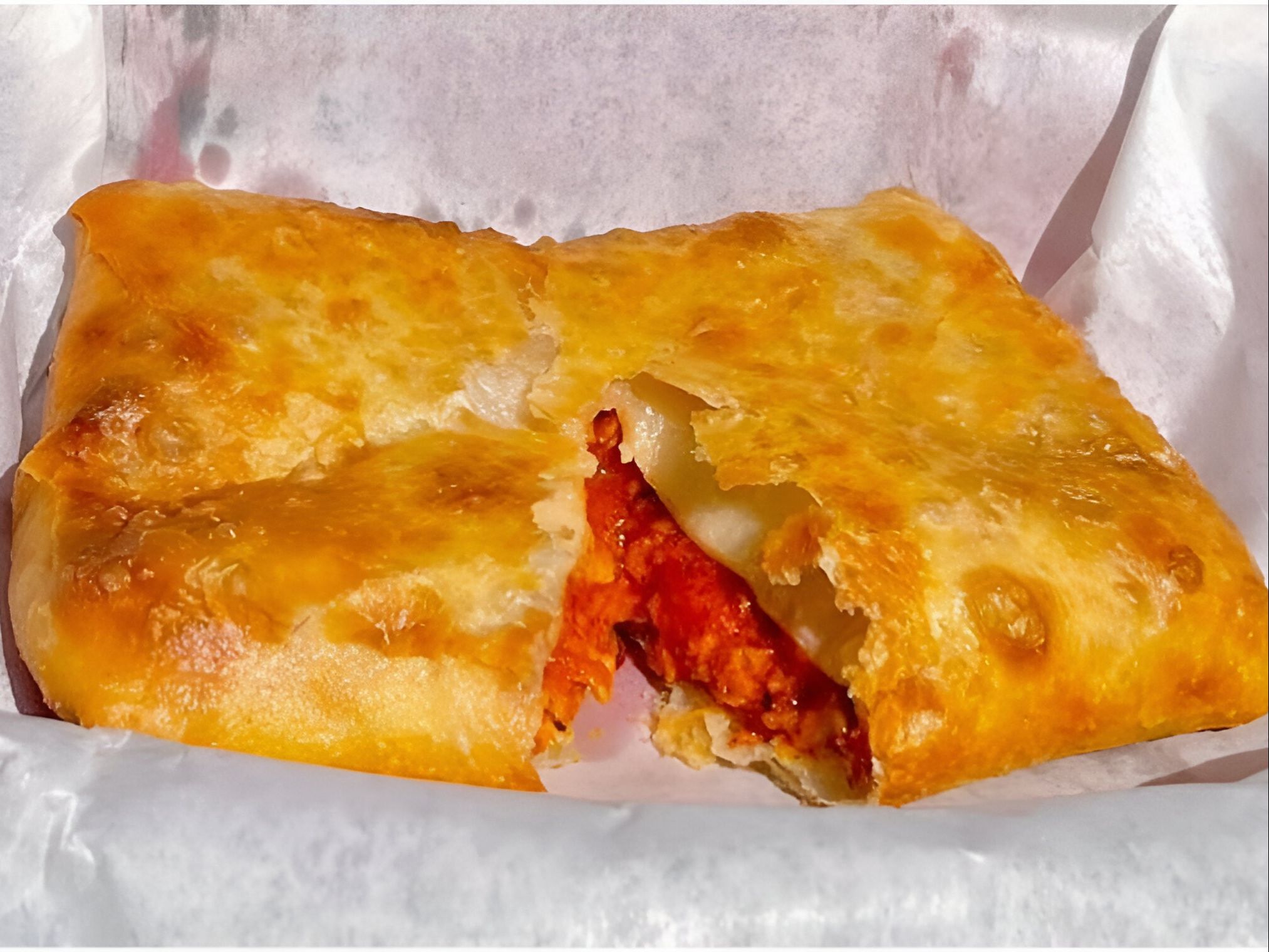 Pizza Puff.