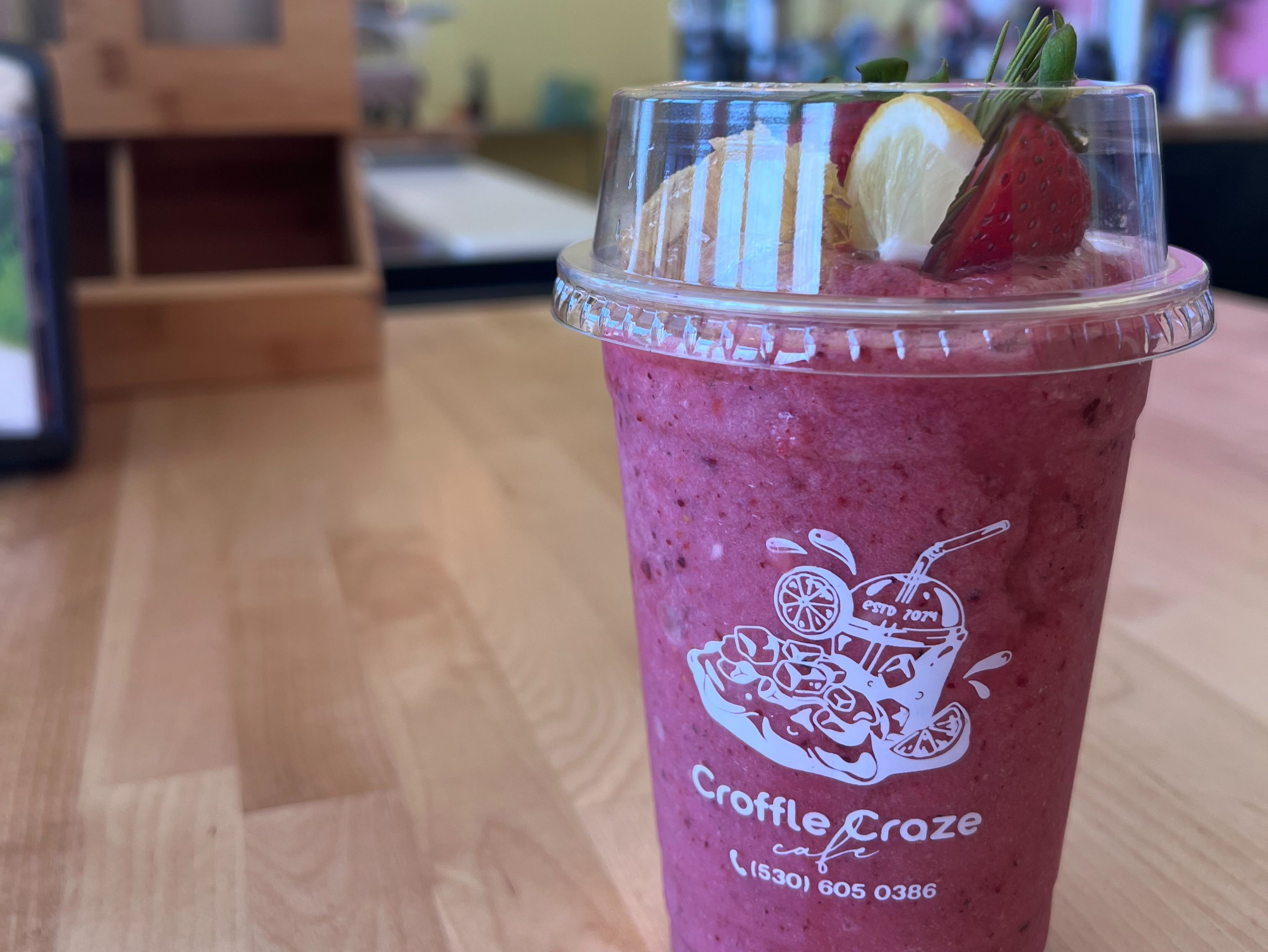 Mix Berry Smoothie.