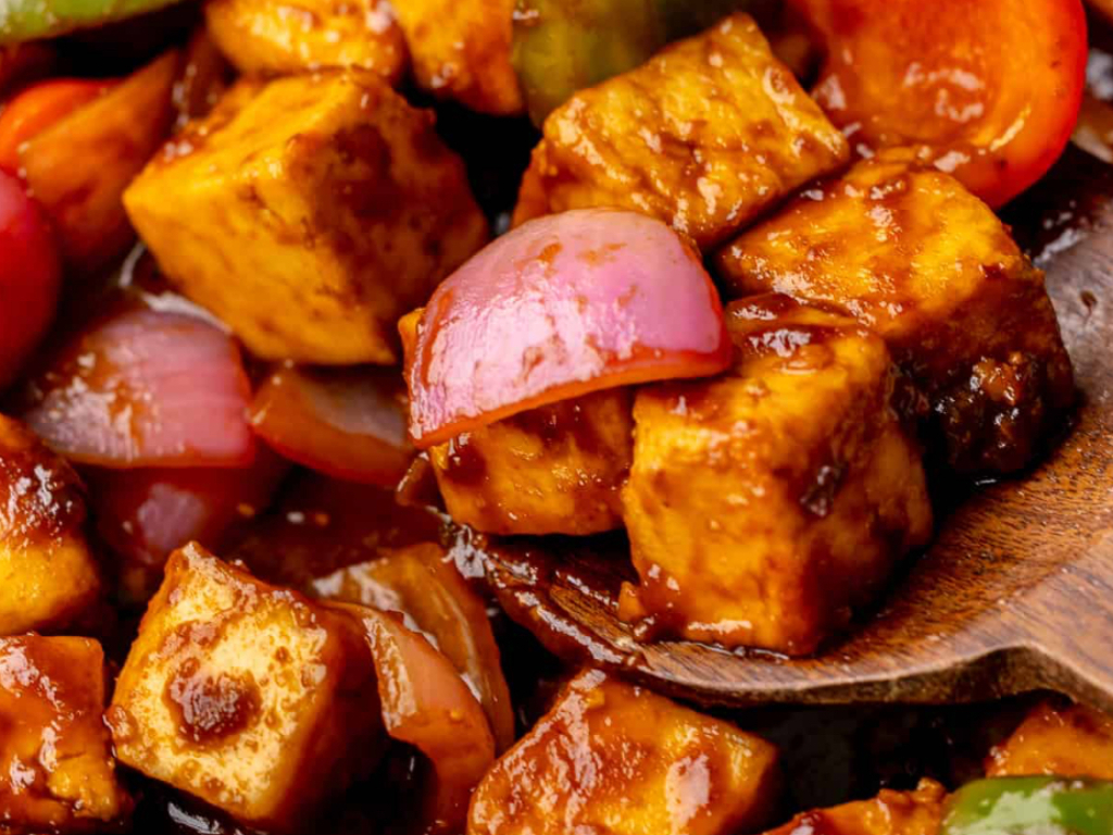Chilli Paneer.