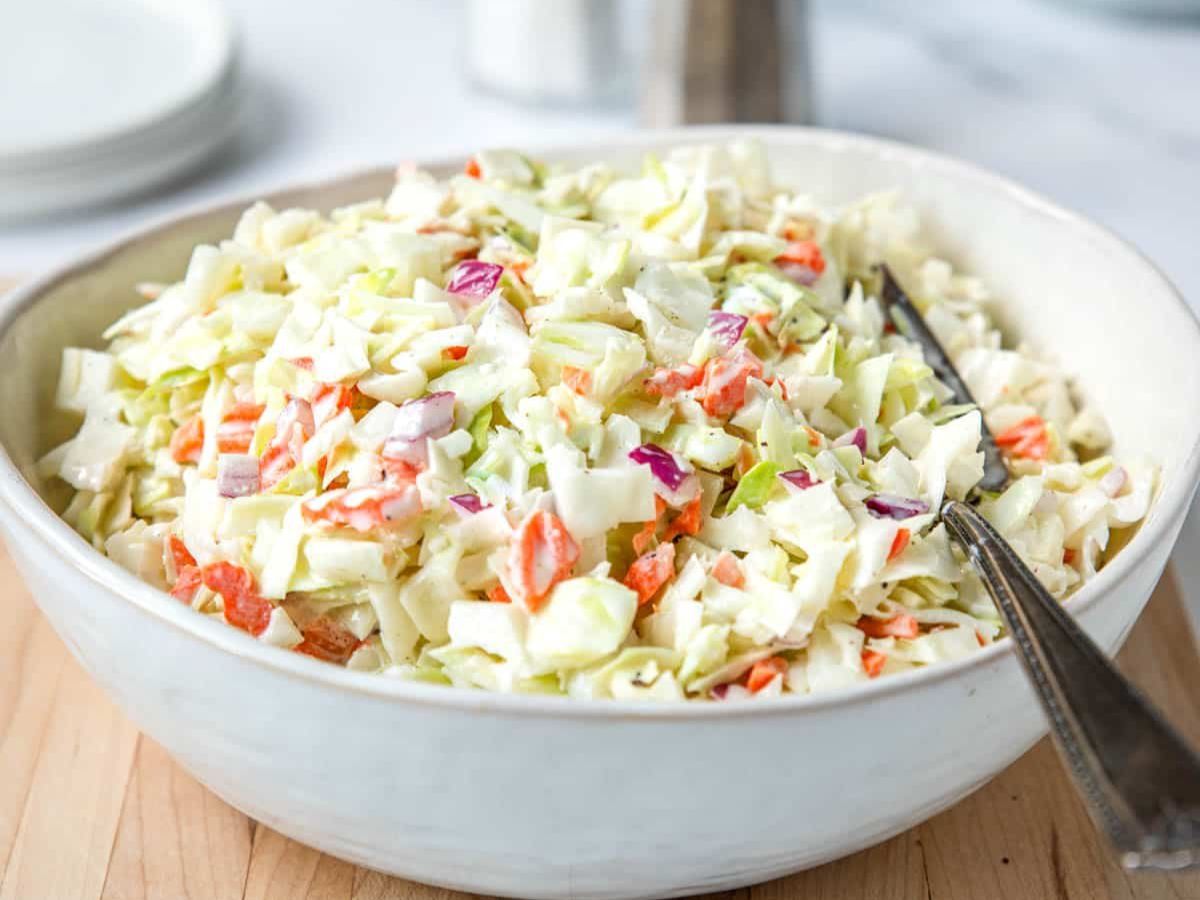 Side - Homemade Coleslaw.