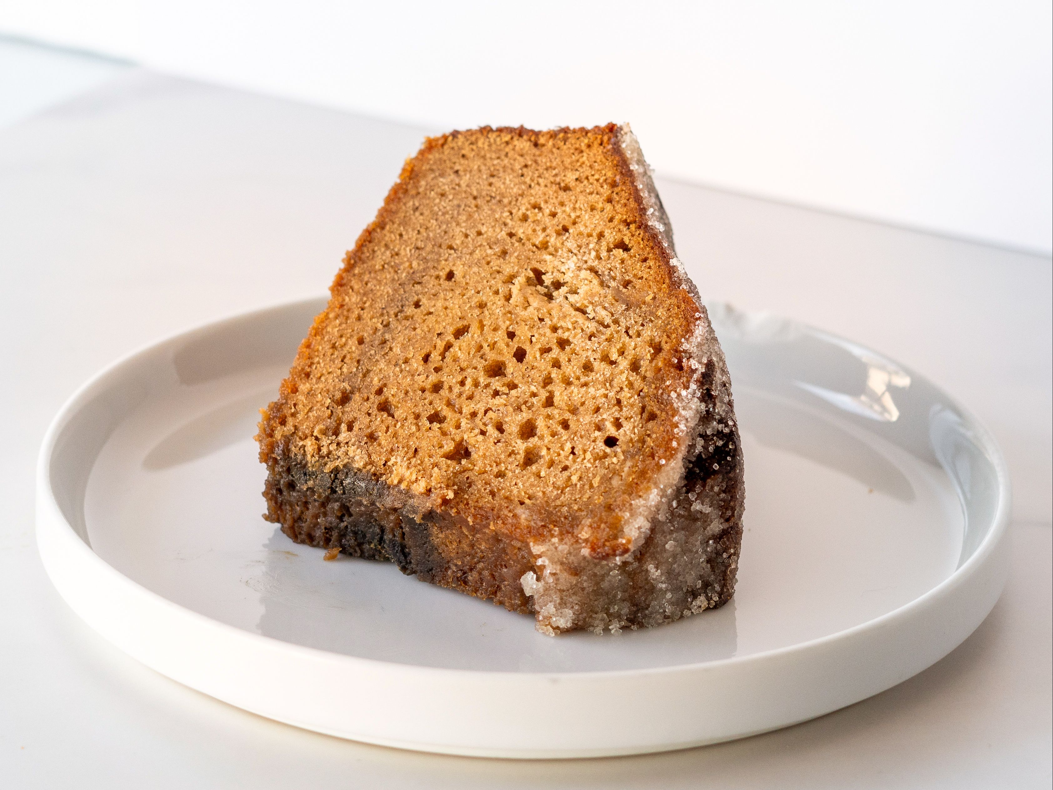 Apple Cider Cake Slice.