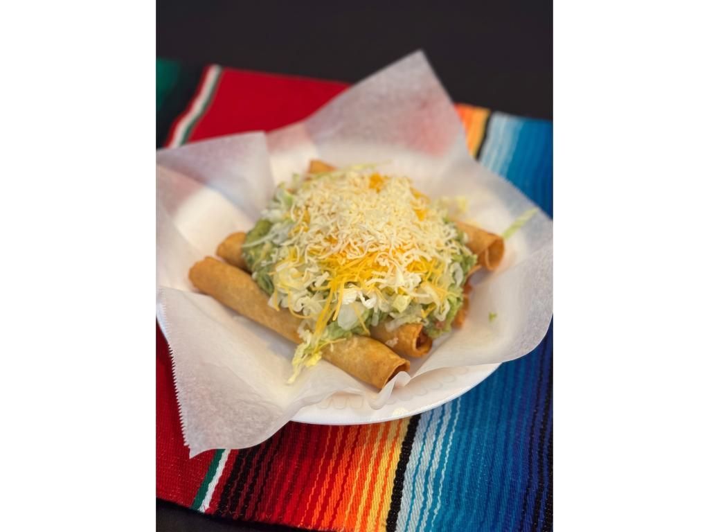 5 Rolled Taquitos.