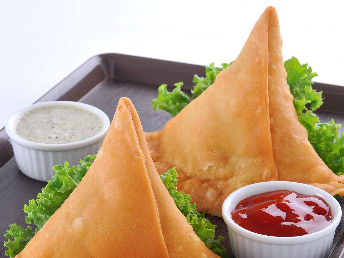 Veg Samosa.