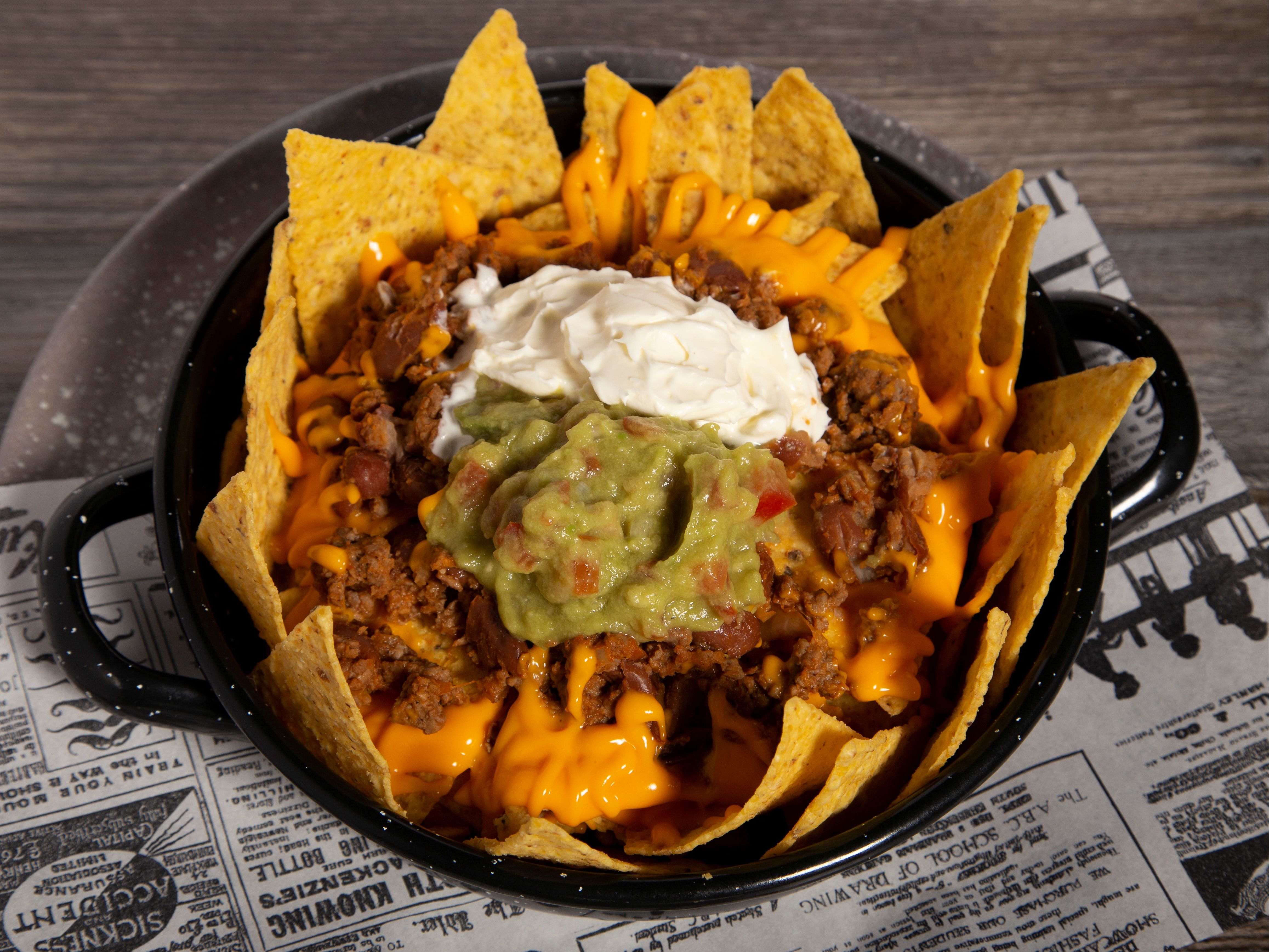 Steele Mountain Nachos.