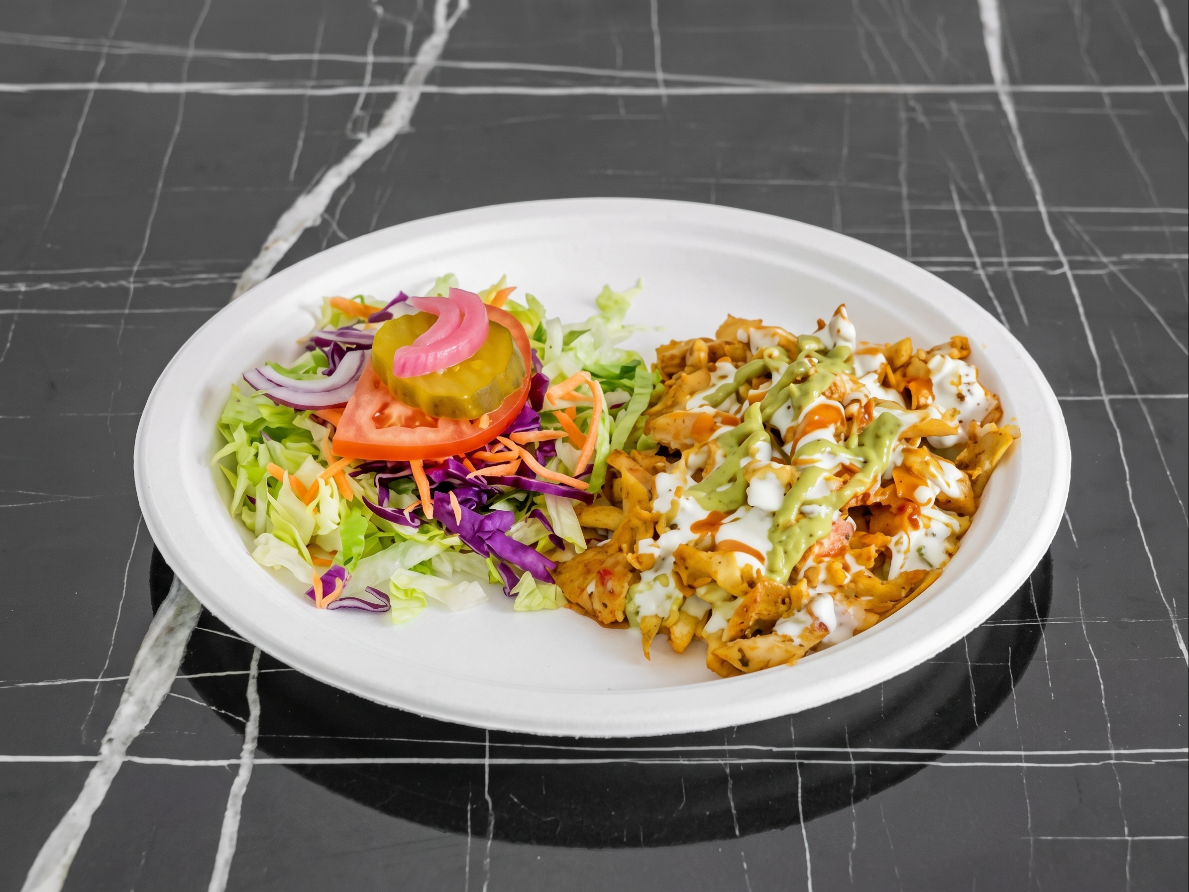 Chicken Doner Rice or Fries