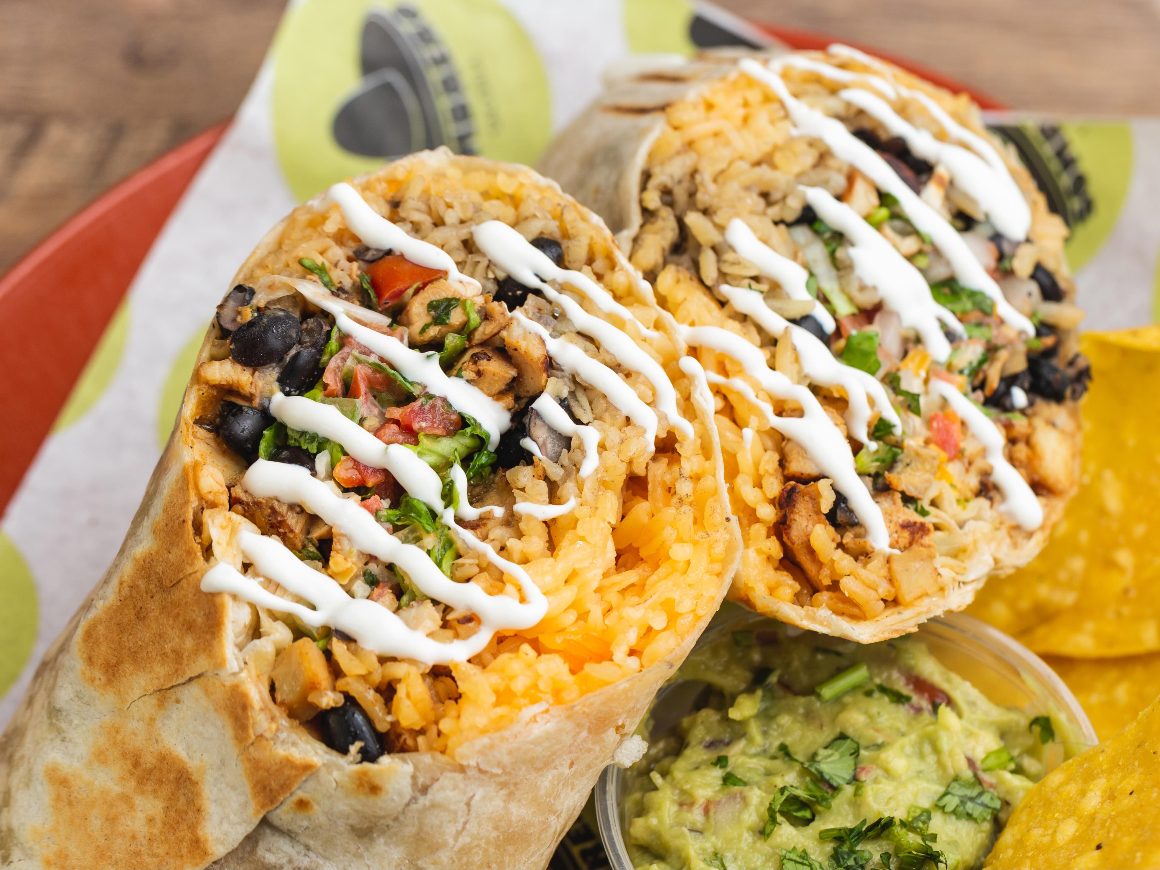 Al Pastor Burrito.