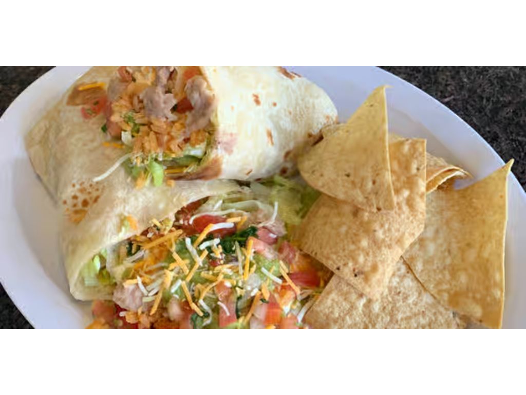 Vegetarian Burrito.