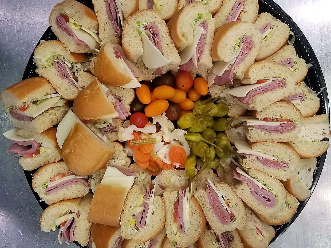 Sub Ham and Turkey Platter Sandwich.