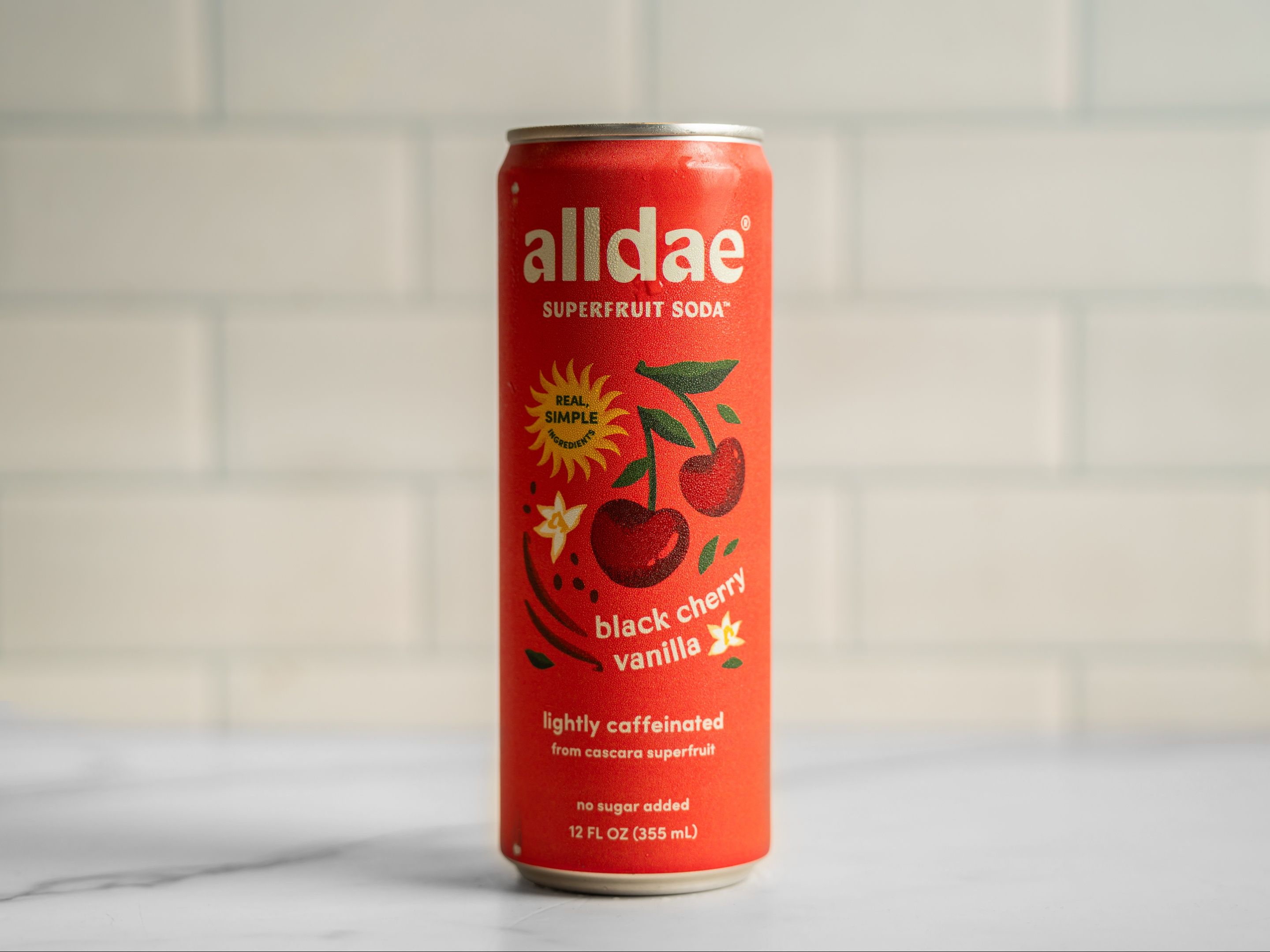 Alldae Superfruit Soda.