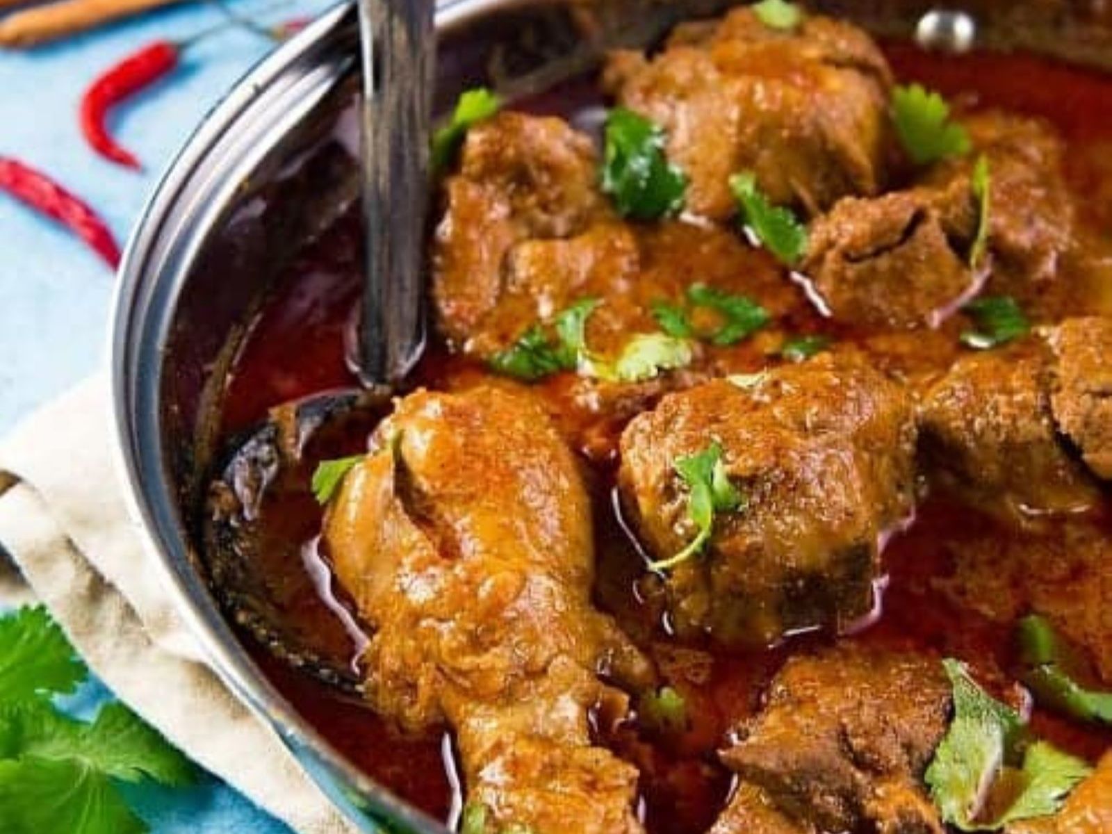 Traditional Chicken Curry.