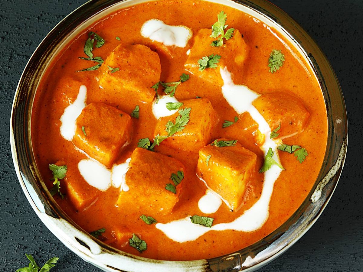 Paneer Makhni.