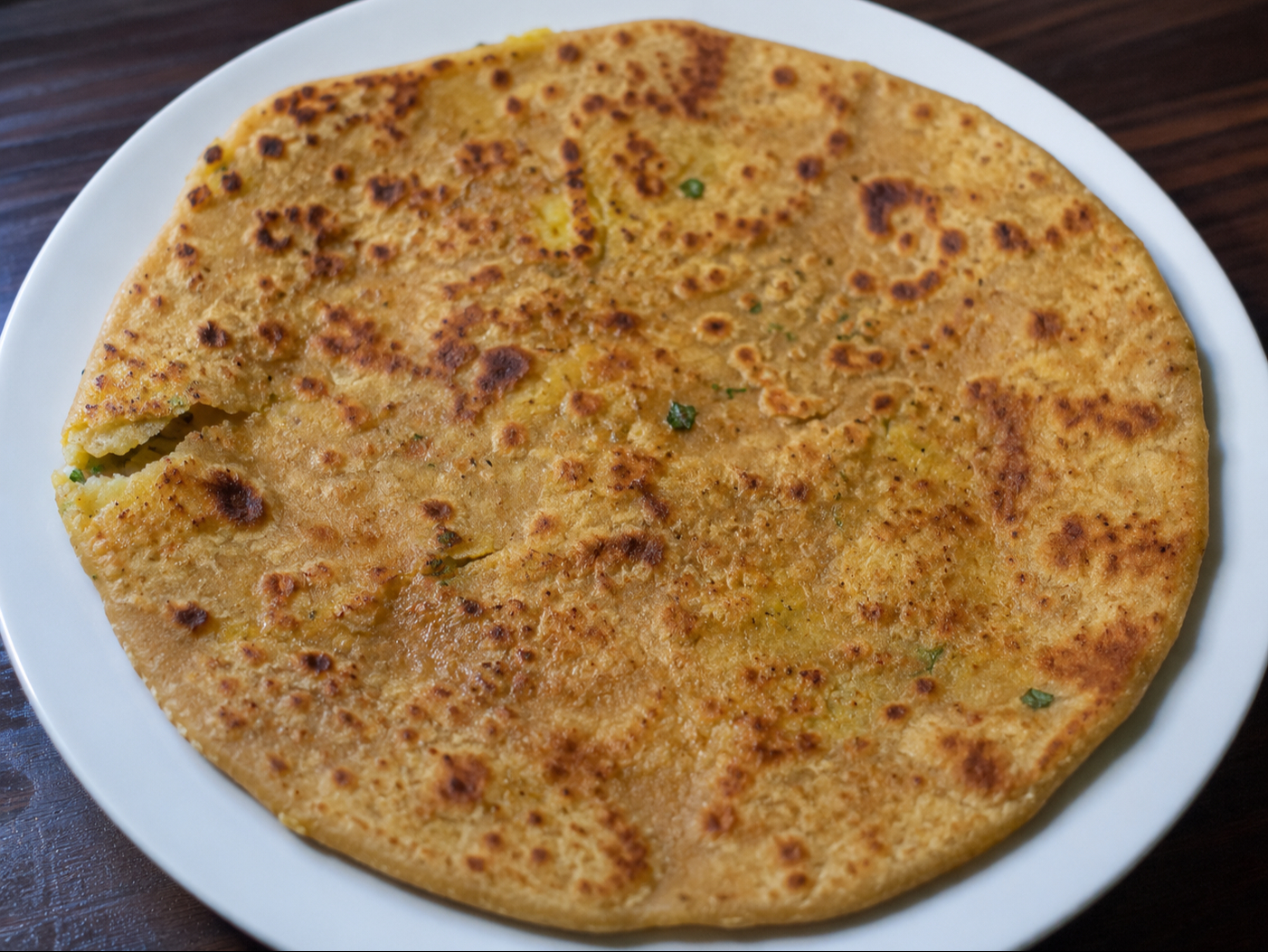 Aloo Paratha.