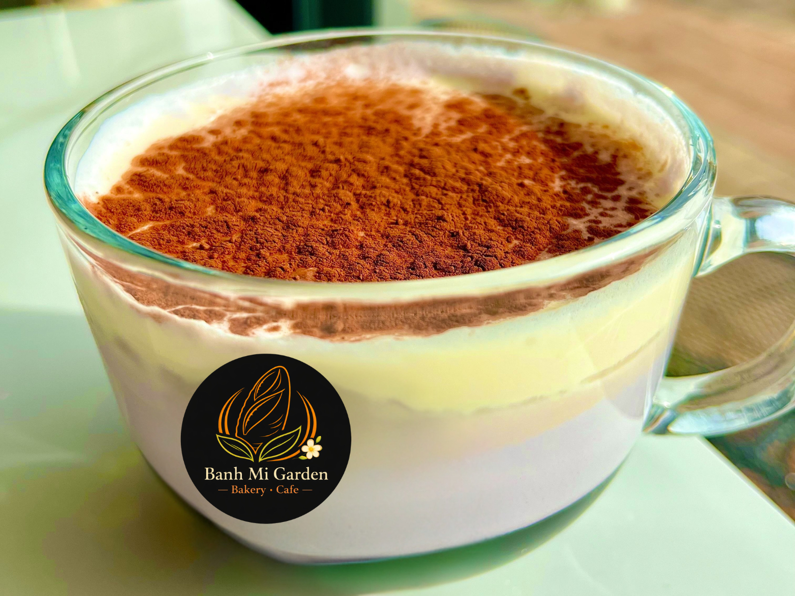 Hot Ube Caffe Latte 16oz - Cà Phê Tím Nóng *Contains Caffeine*.
