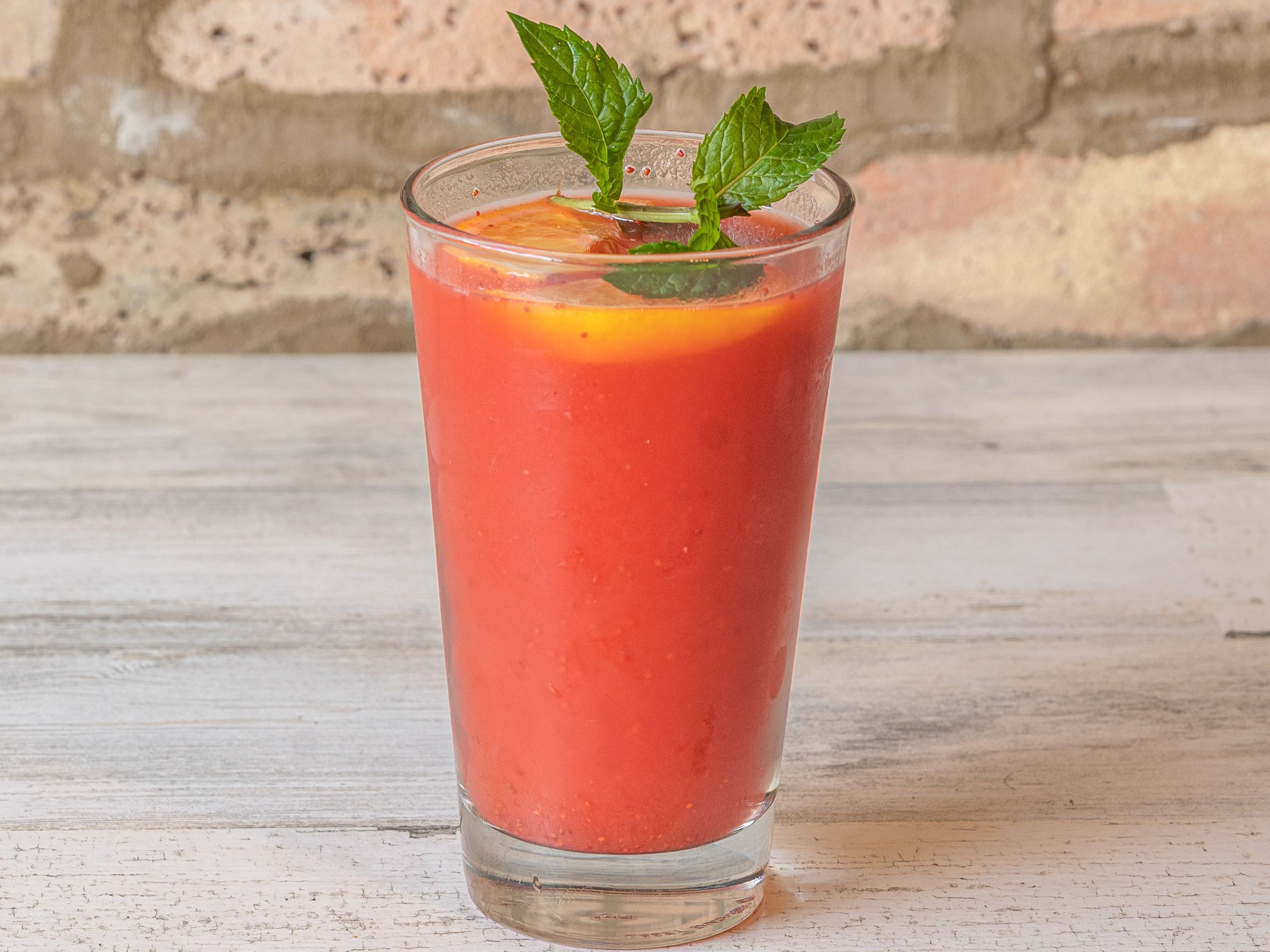 Strawberry Mint Lemonade.