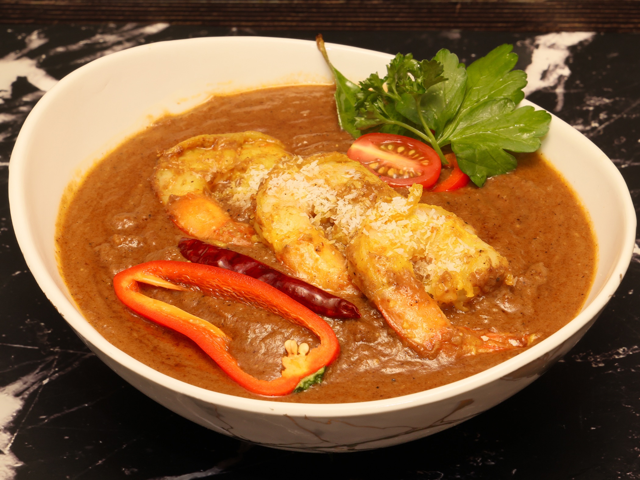SHRIMP CHETTINAD.