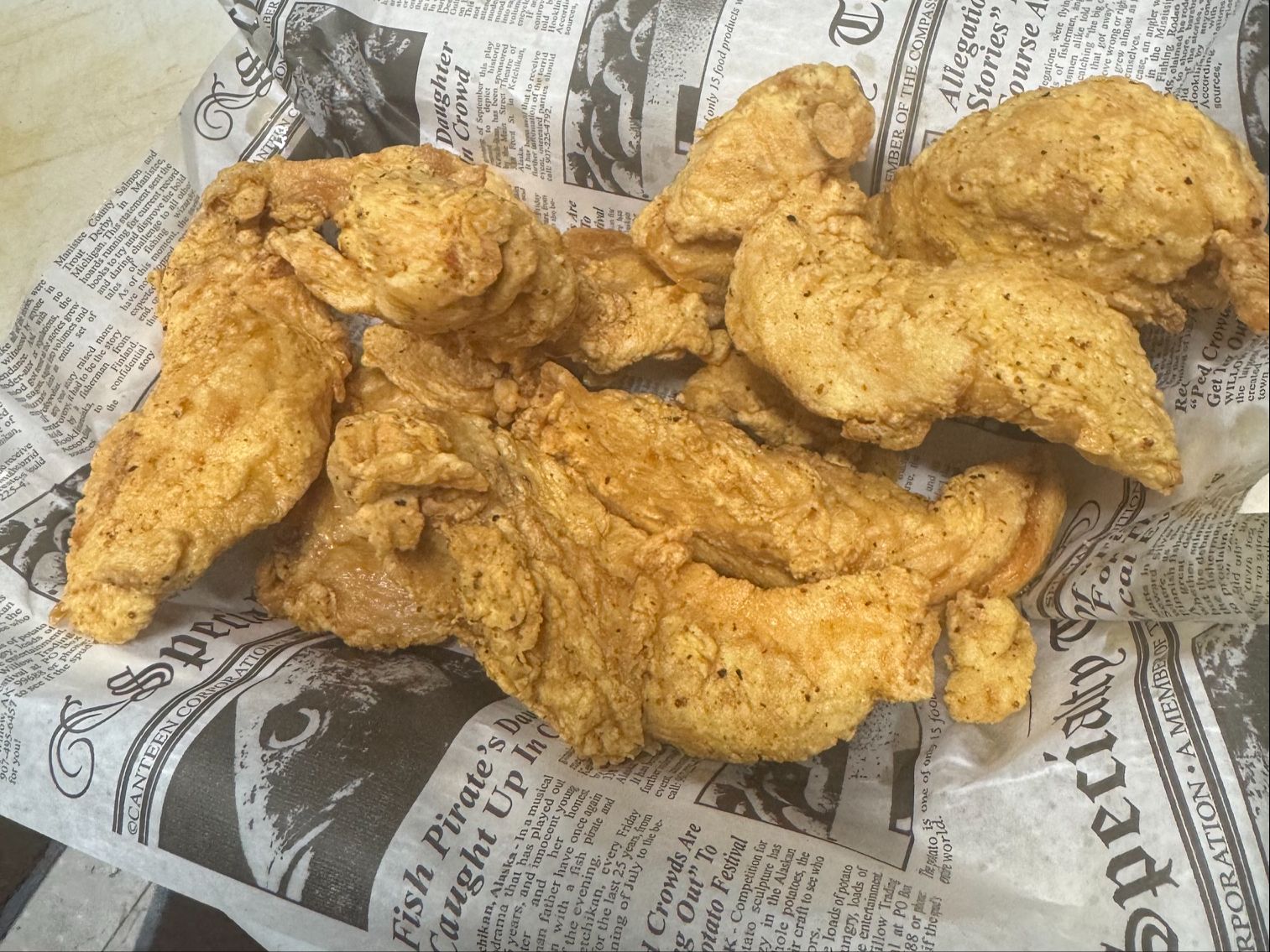 Chicken Fingers (40 Pc) - No Fries.