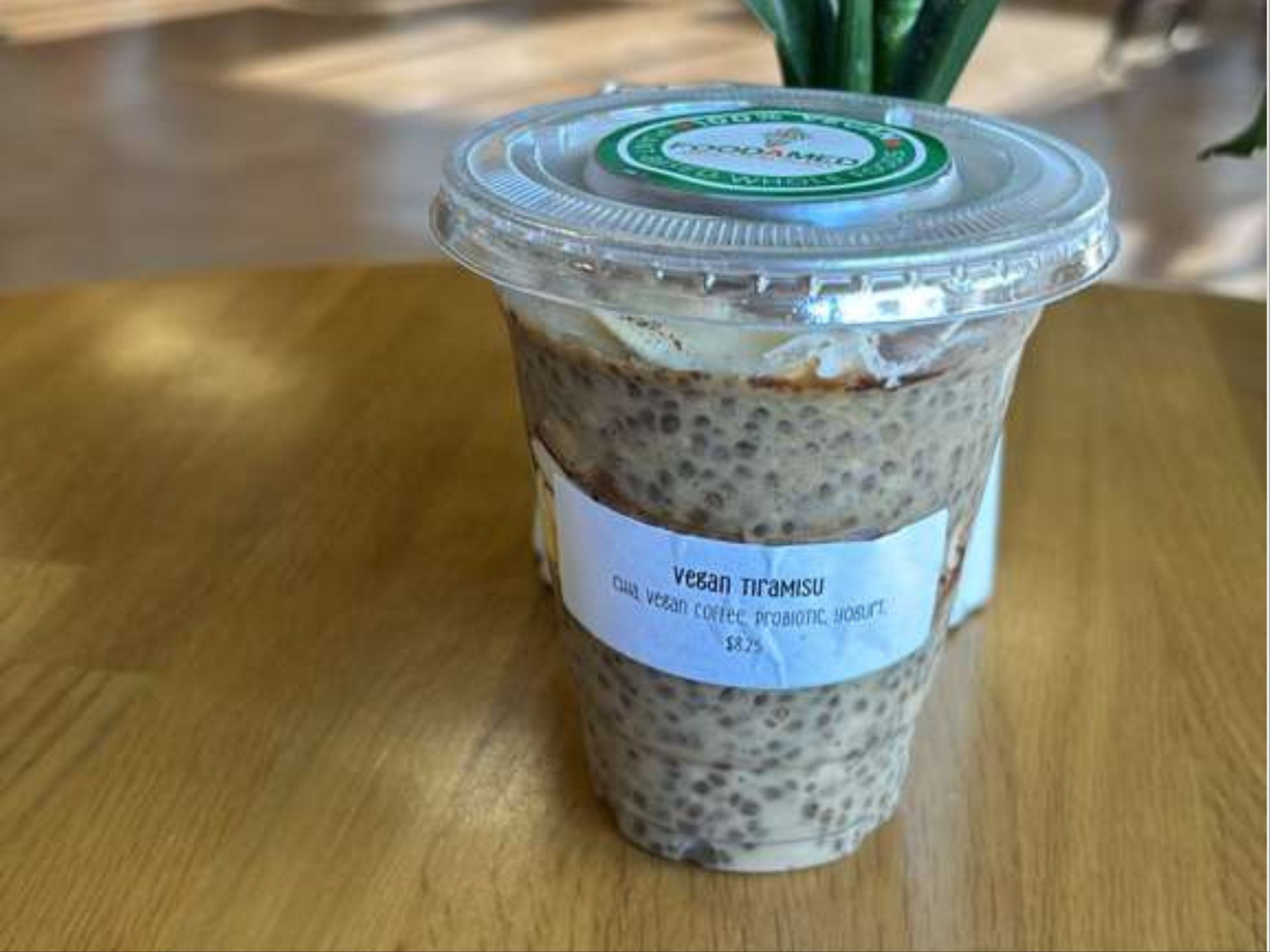Vegan Tiramisu.