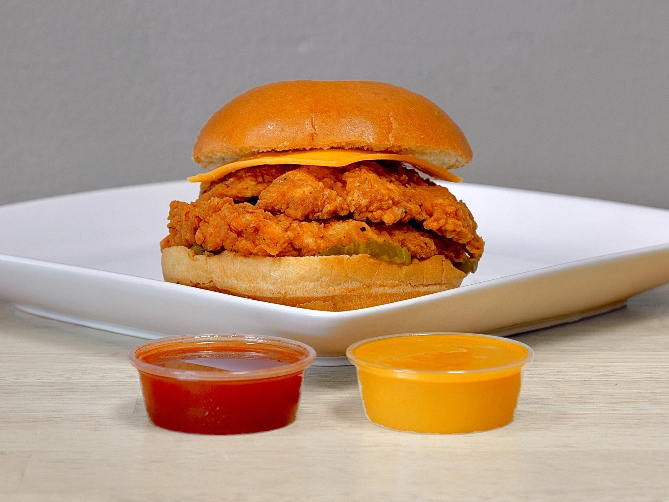 Regular Chicken Sandwich Only.