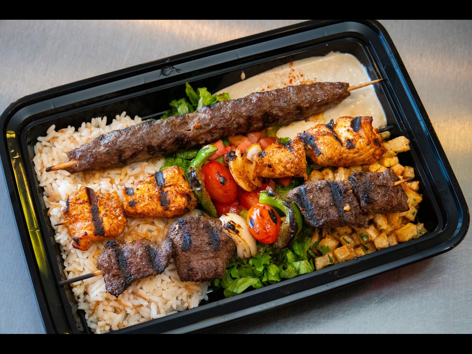 Combo Kabob Plate