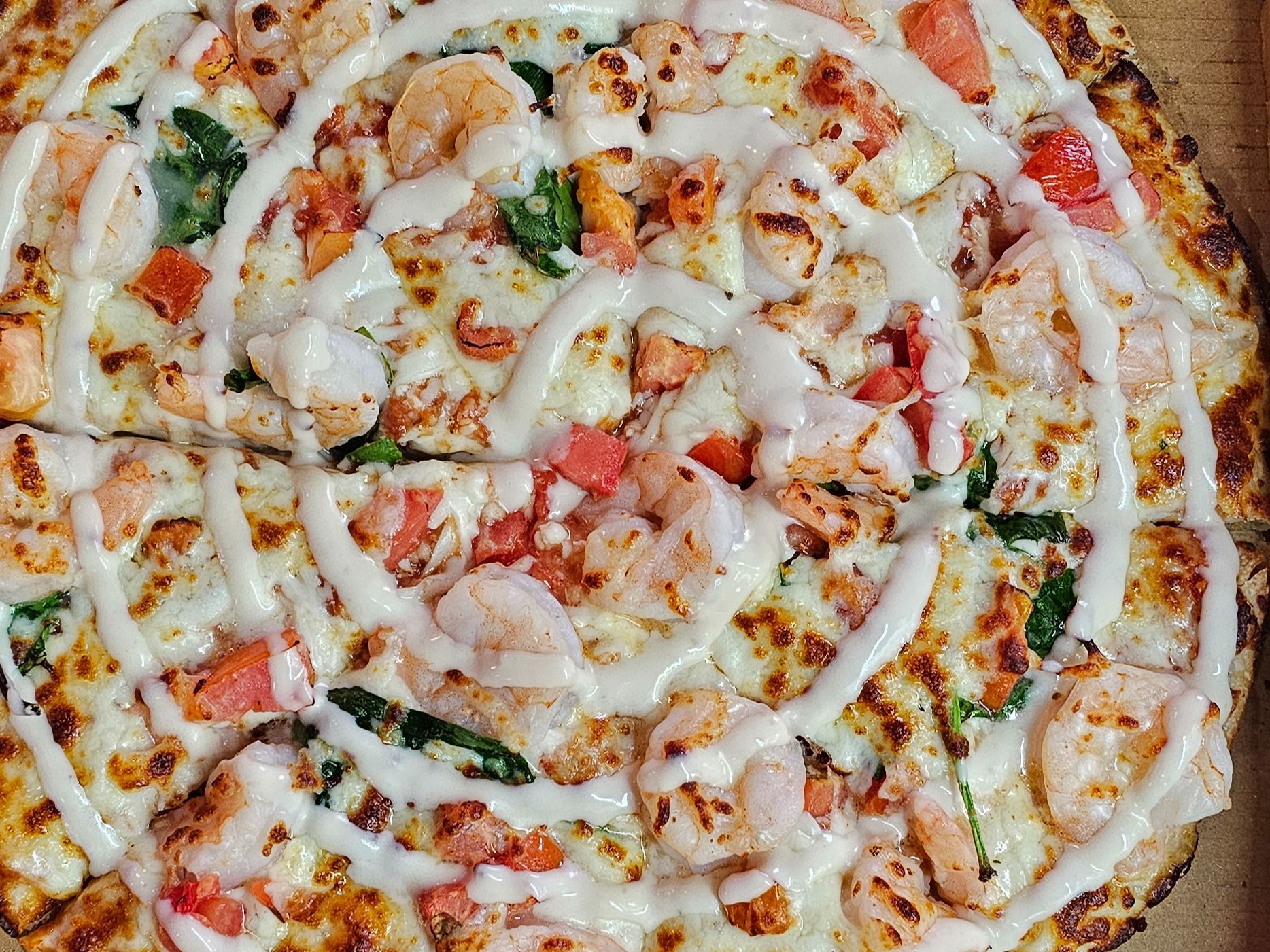 Garlic Prawn.