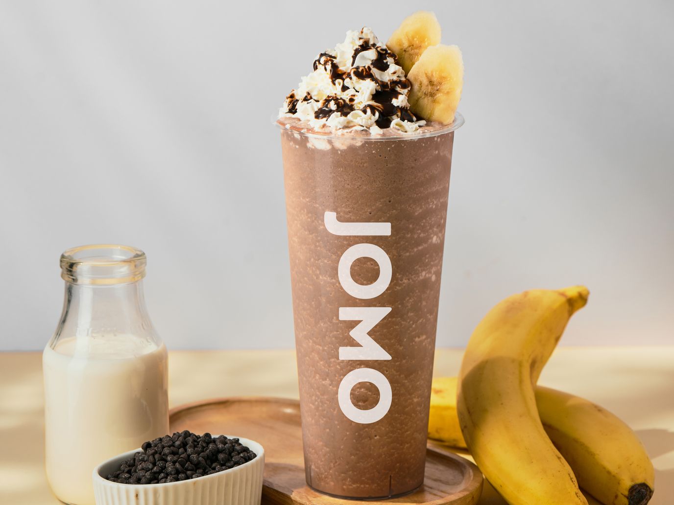 Choco Banana Smoothie.