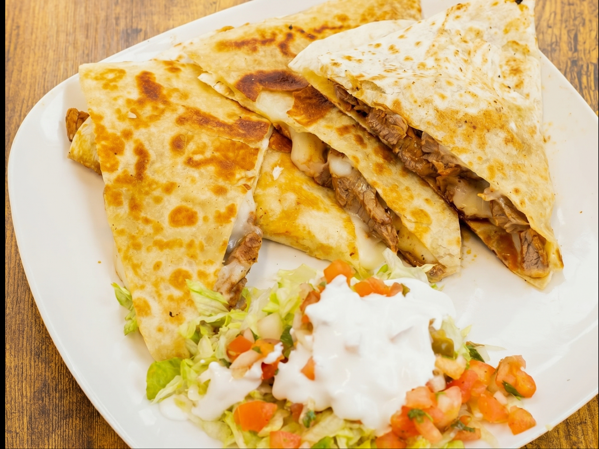 Steak Quesadilla.