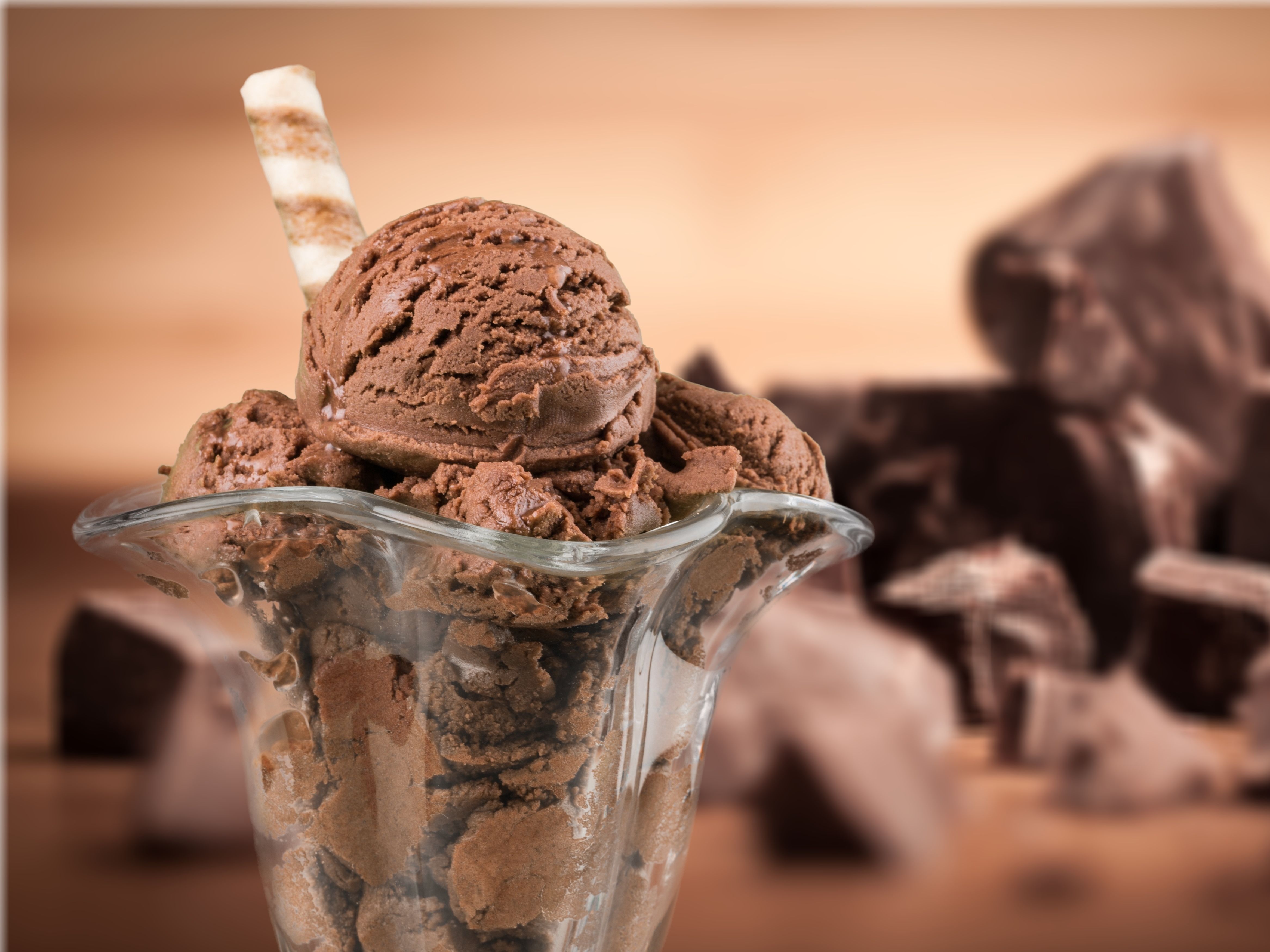 Chocolate Ice Cream.