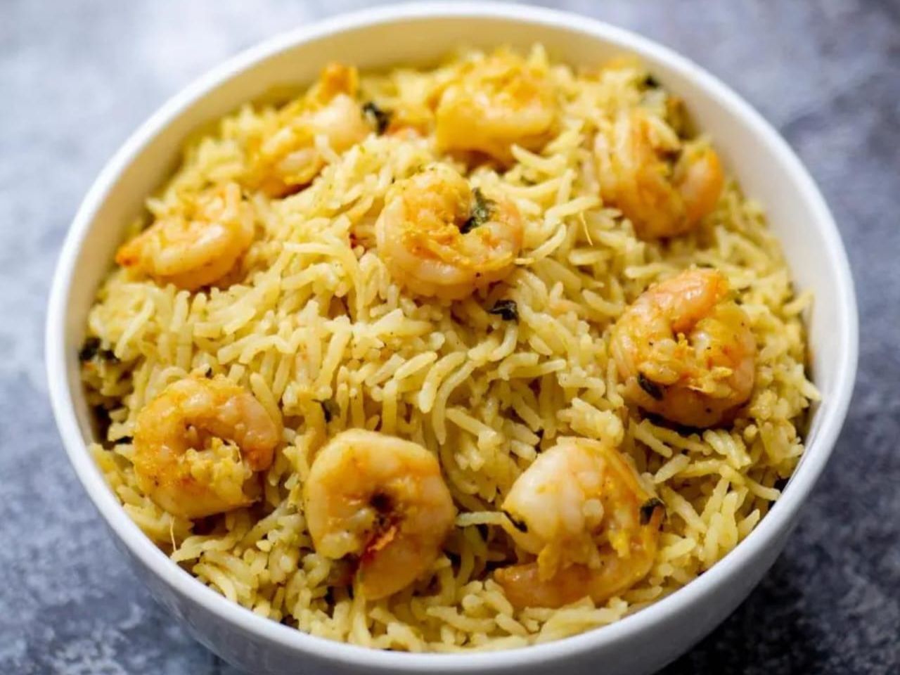 Shrimp Biryani