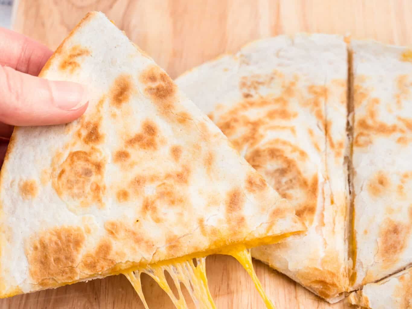 Kids Cheese Quesadilla.