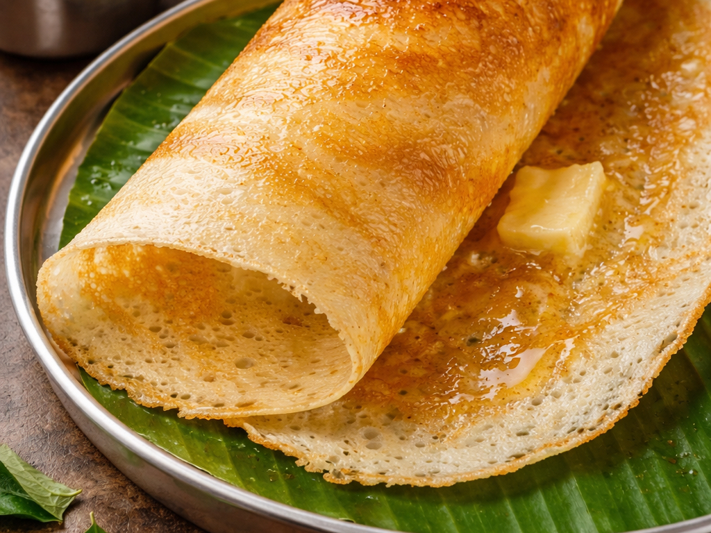 Ghee Roast Dosa.