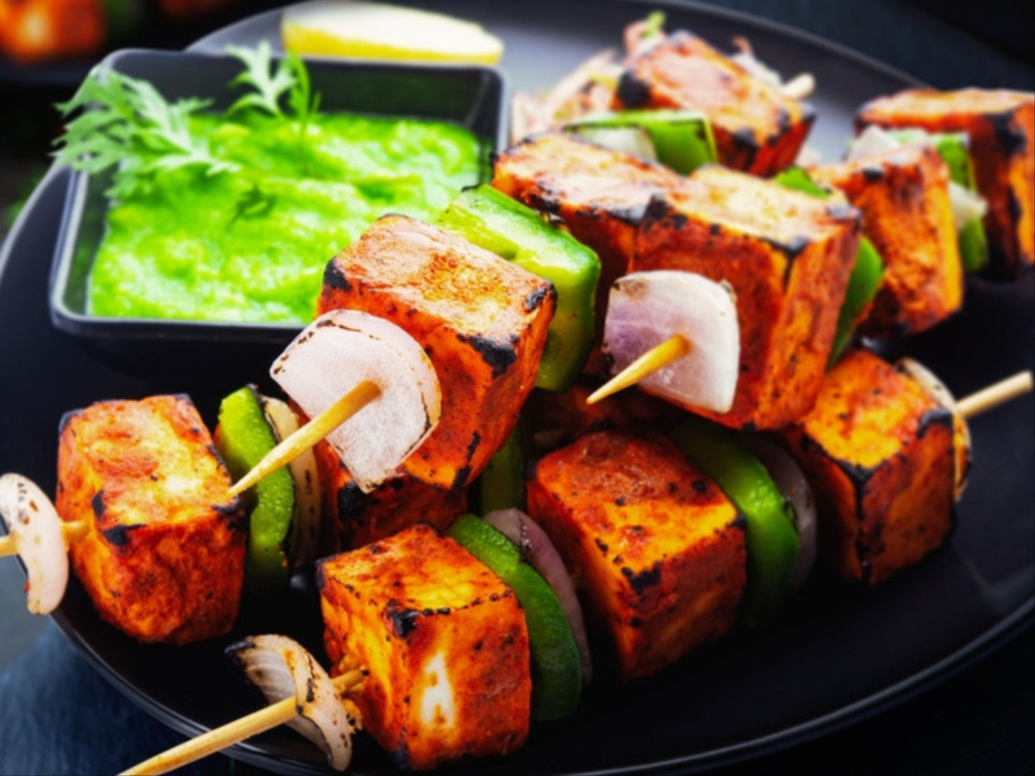 Image-Paneer Tikka Sizzler (Dry)