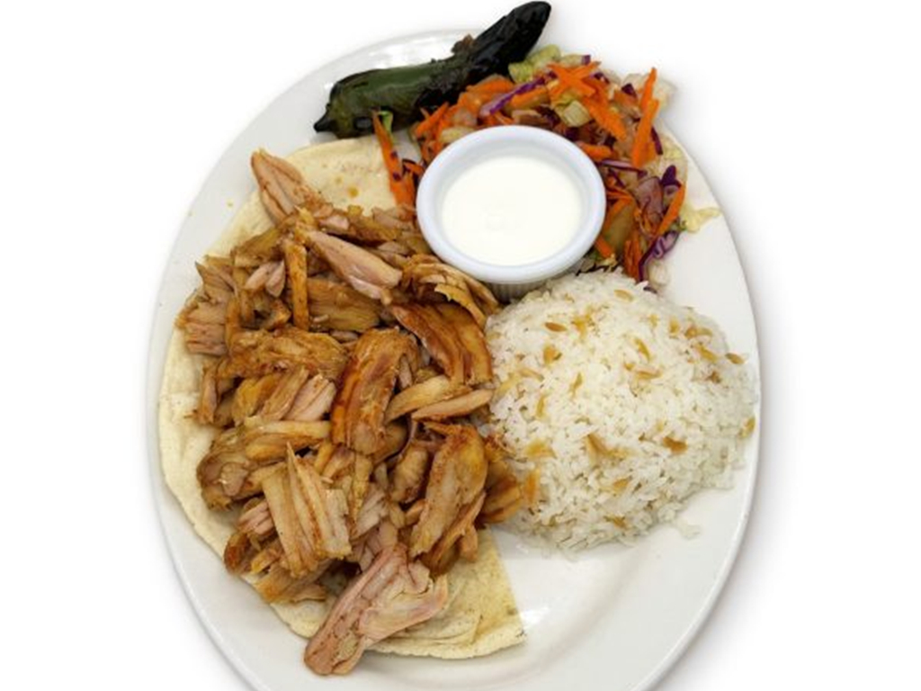 CHICKEN GYRO  PLATE.