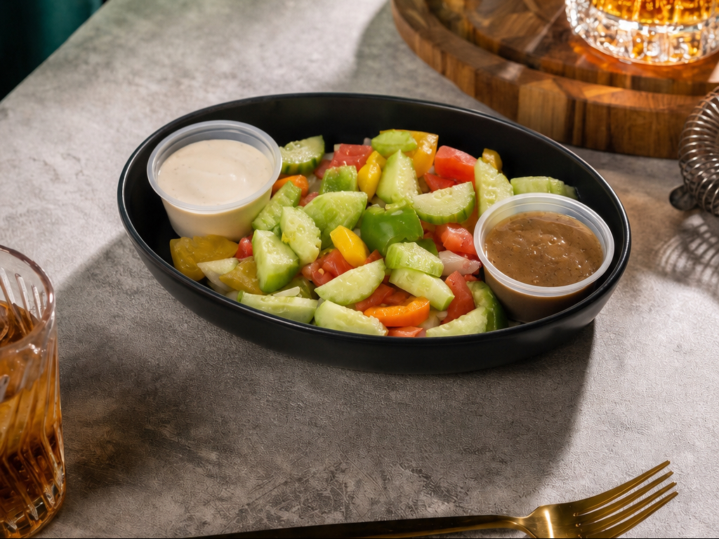 Garden Salad (v).
