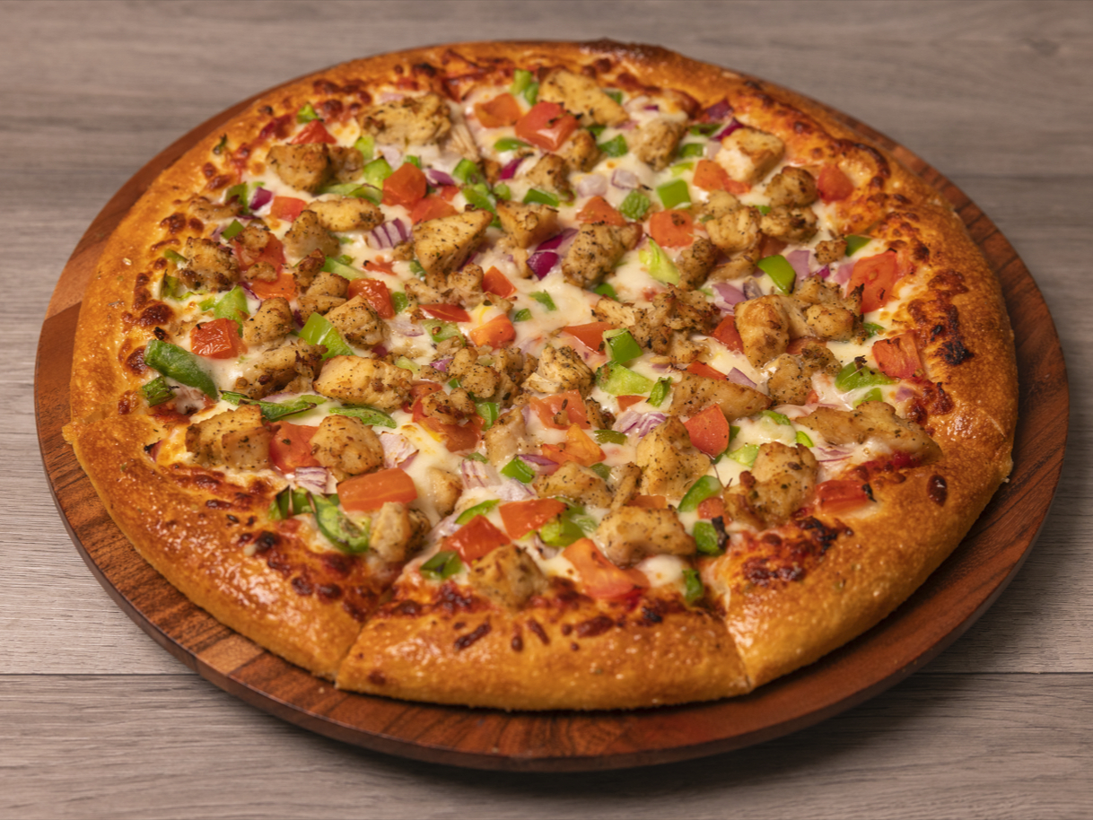 Grilled Chicken Pizza