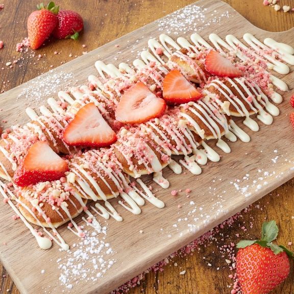 Strawberry Shortcake Mini Pancakes