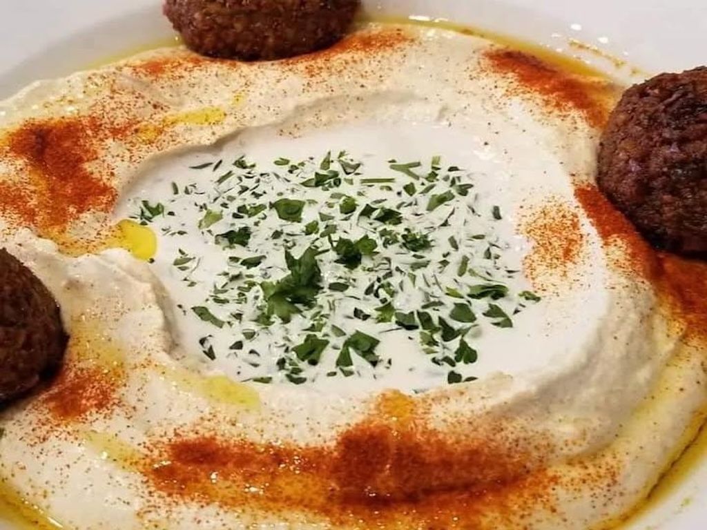 Hummus Plate.
