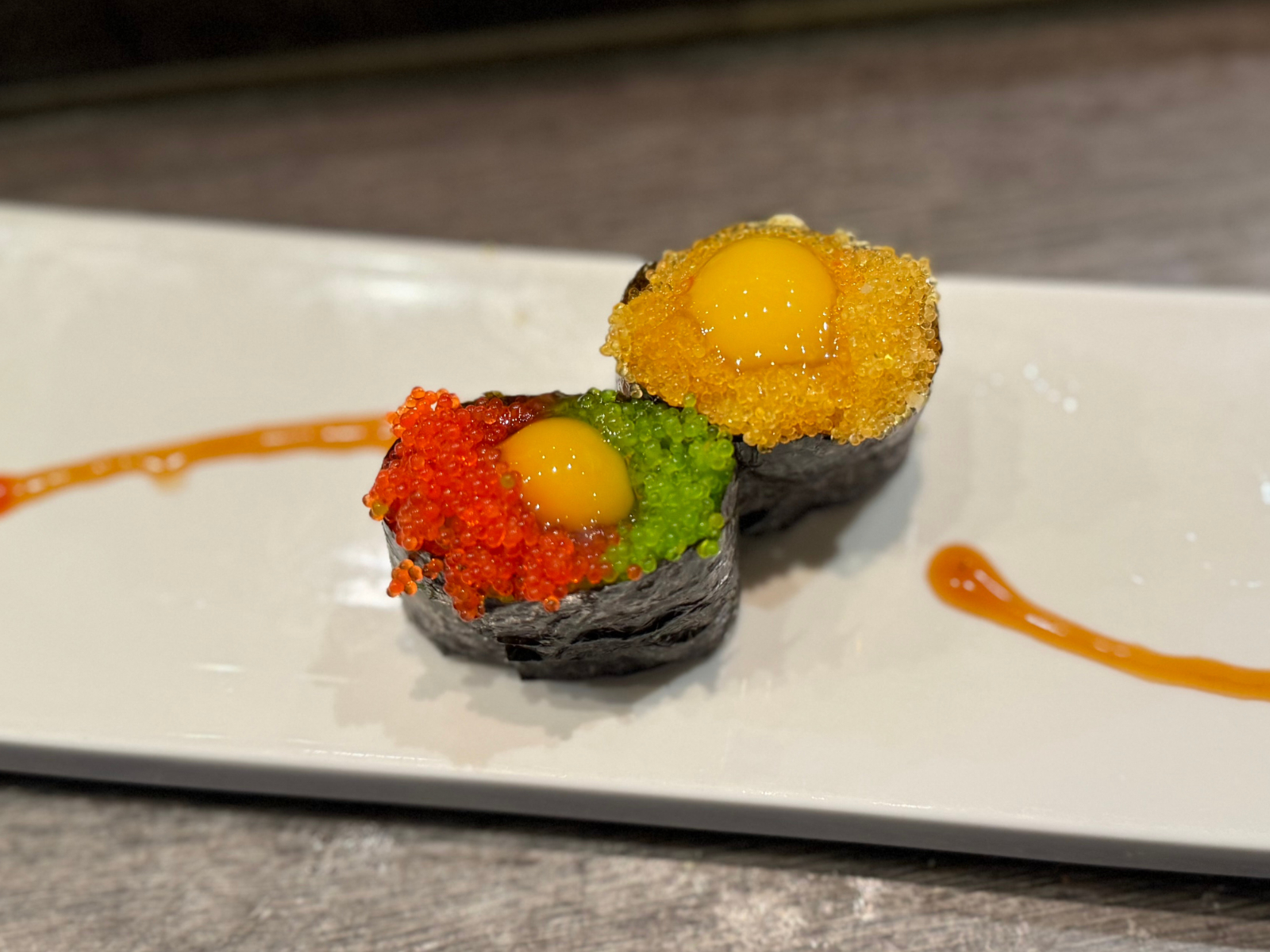 Uzura Nigiri.