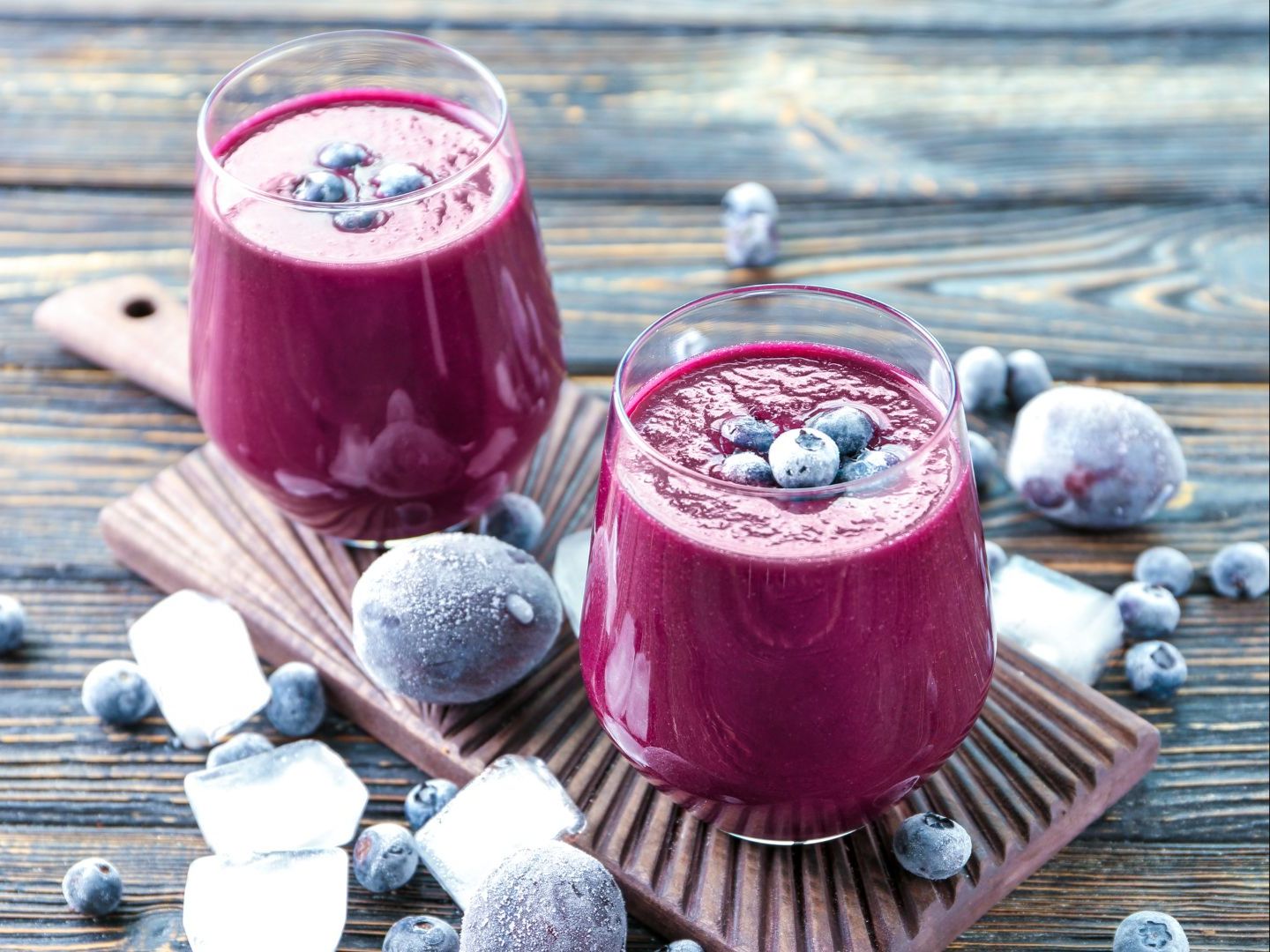 Acai Berry Blast Smoothie.