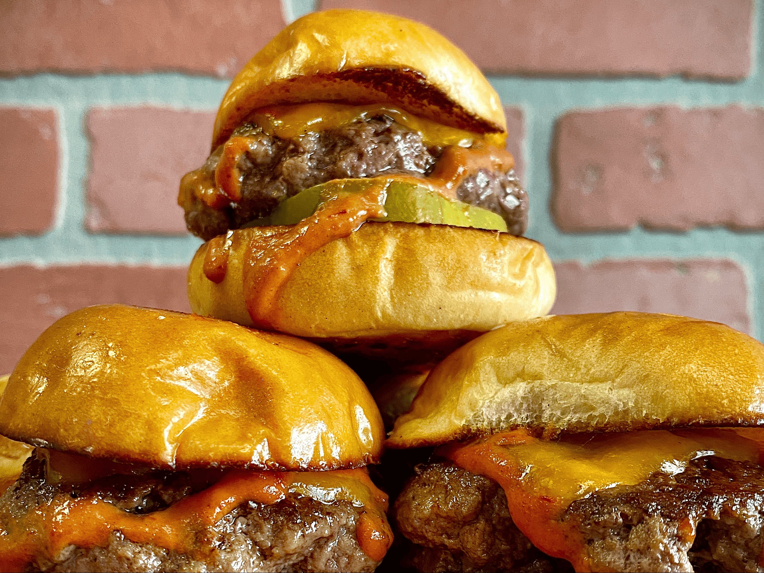 Beef Sliders and Fries.