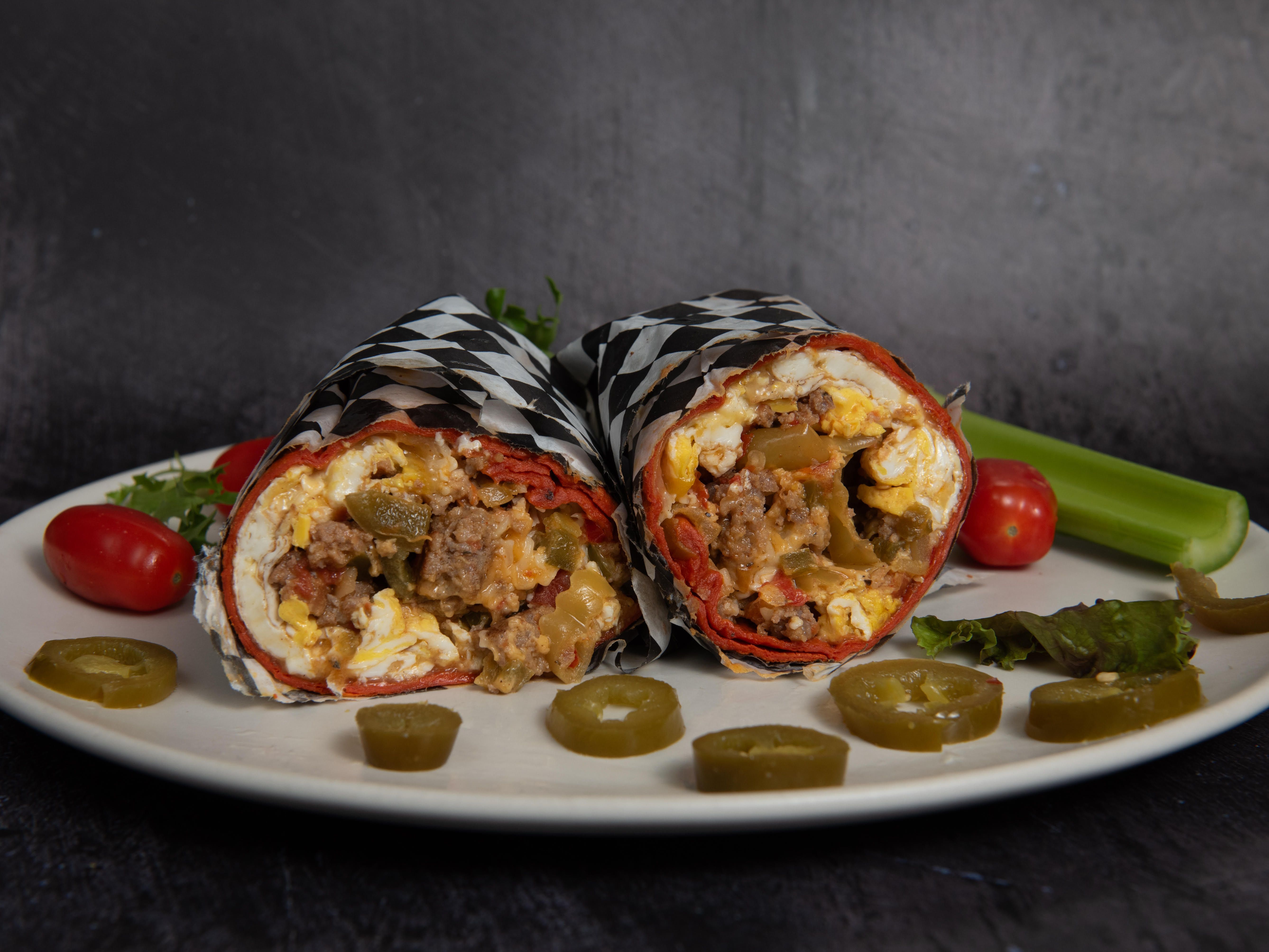 Kay's 3 Alarm Burrito