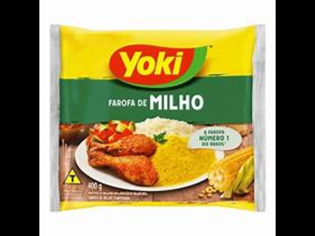 Yoki Farofa Milho 400g.